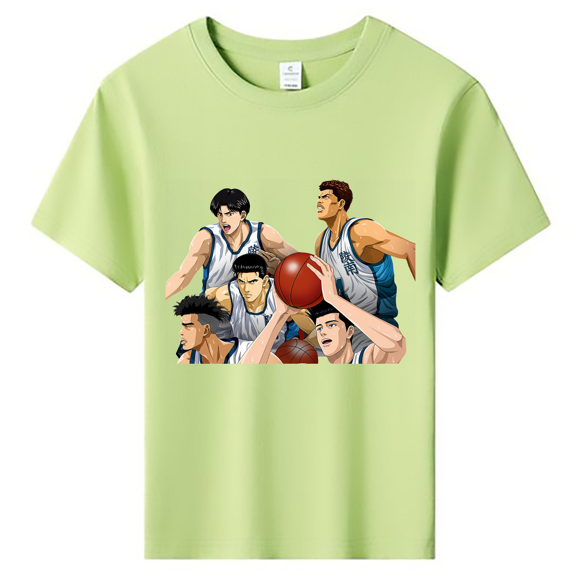 （画像用） SLAM DUNK／スラムダンク 綿100％キッズTシャツ（フロントプリント）